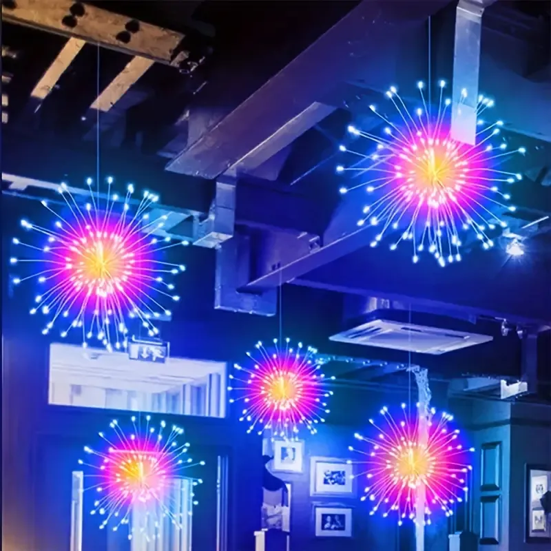 Solar Fireworks Light