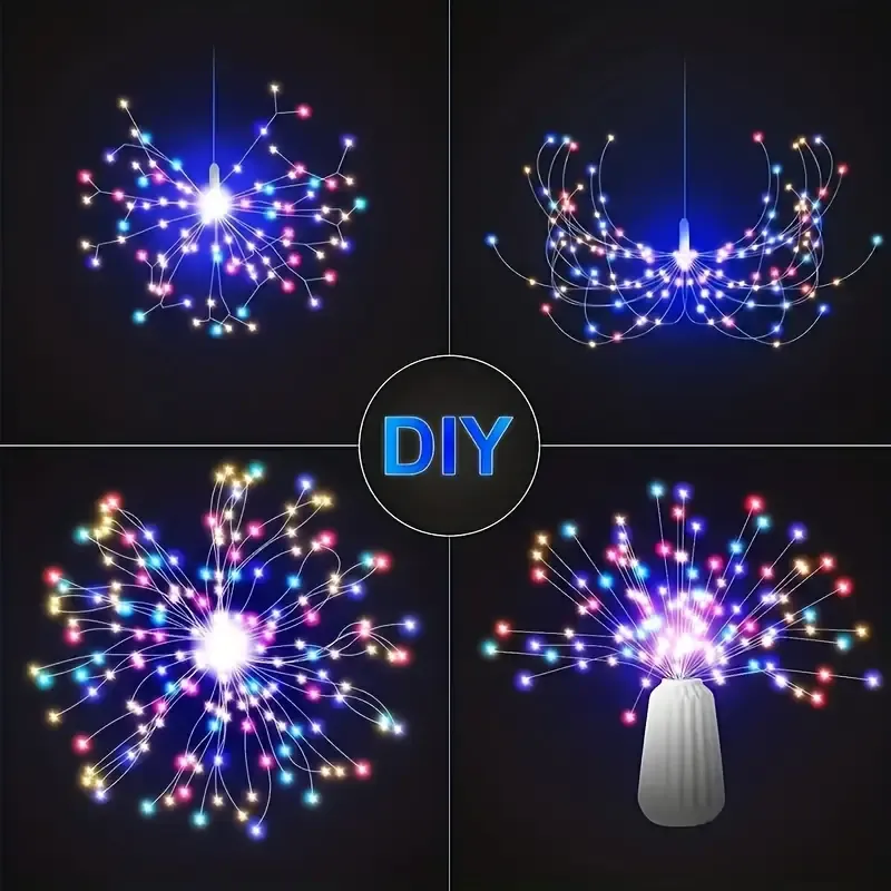 Solar Fireworks Light