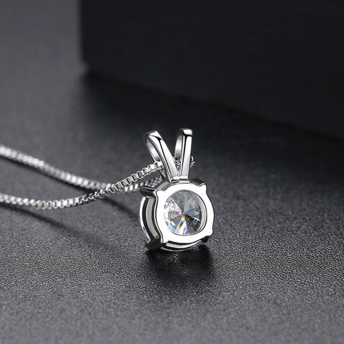 Fine Jewelry Classic Diamond Pendant White