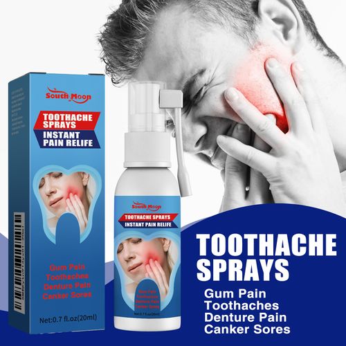 Toothache Relief Spray Swollen Gums Periodontitis Relief Ointment Cavity Removal Antibacterial Medication Oral Care