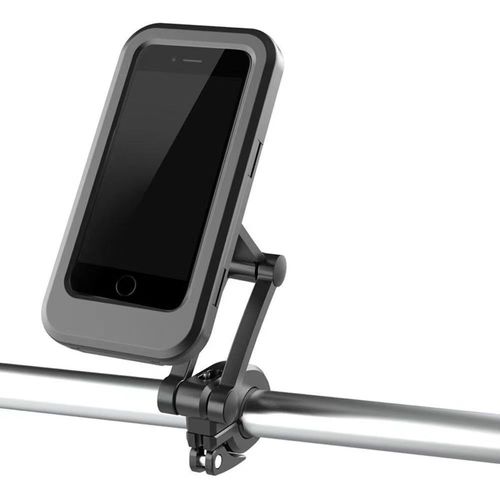Multi-Function Waterproof Phone Mount for Motorcycle Handlebars with 360° Rotation