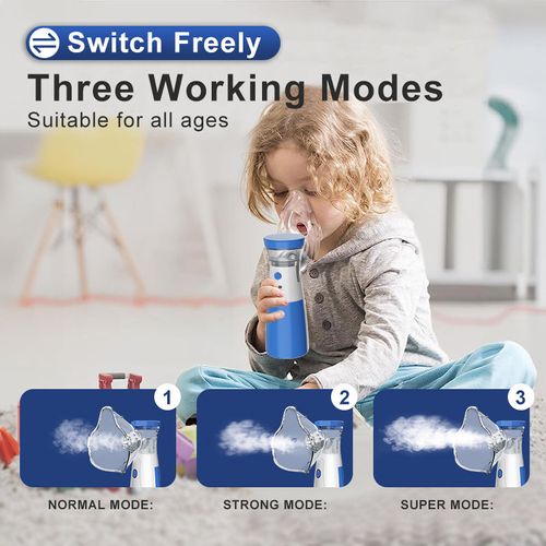 Portable Handheld Cough and Asthma Nebulizer