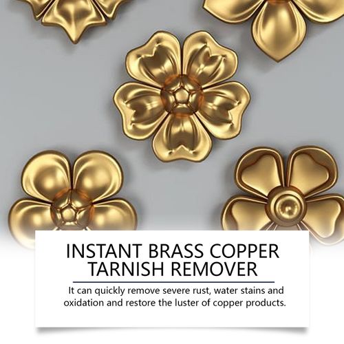Jakehoe Brass Cleaner Rust Remover Removes rust and water stains, protects brass luster without damaging the surface.