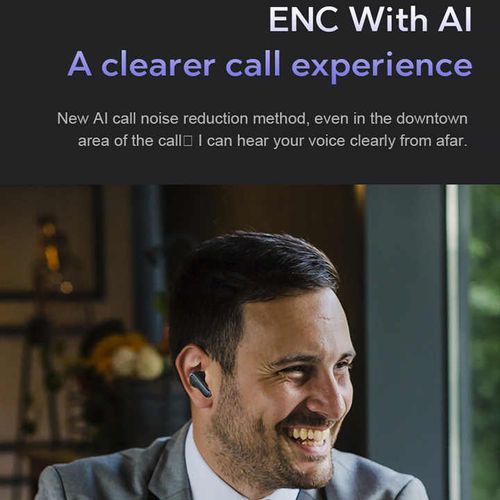 2025 New Trendy Y40 ANC+ENC Wireless Earbuds for Music and Call Noise Reduction Earphone Multiple Modes Stunning Sound Quality