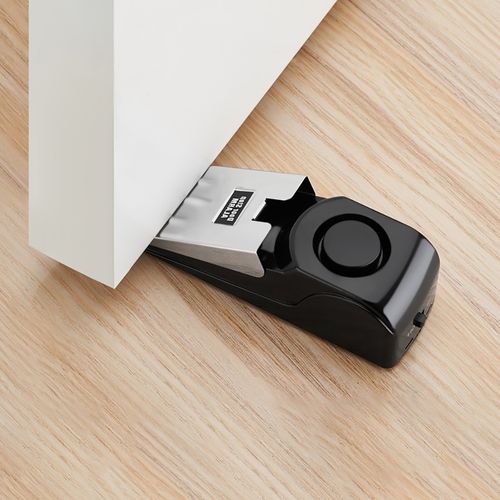 Portable 120dB Security Doorstop Alarm Home Travel Wedge Doorstop Alarm Doorstop
