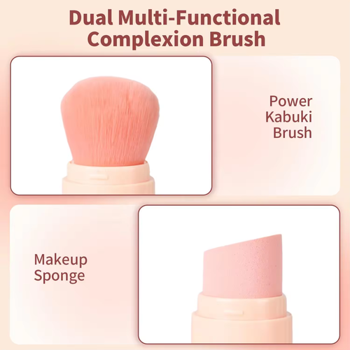 5 in 1 Makeup Brush Portable Makeup Brush Foundation Concealer Eye Shadow Eyebrow Lip Beauty Tool