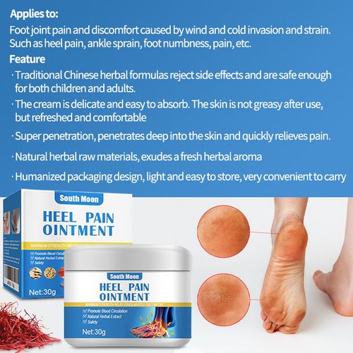 Herbal Angelica and Ginger Extract Organic Foot Care Cracked Heel Pain Relief Patch for Circulation
