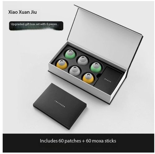 Portable Home-Use Portable Moxibustion Device with Ai Cone and Moxa Stick for Warm Moxibustion