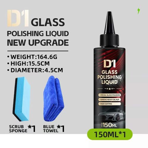 HOMONTH Auto Window Glass Water Damage Cleaning Clear Vision Anti-fog Maintenance Auto Glass Cleaner