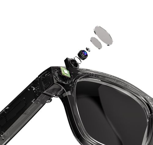 M01 Black Tech 500w HD Camera Image Recognition, Artificial Intelligence Translation, Smart Video Glasses and Smart Glasses with Camera