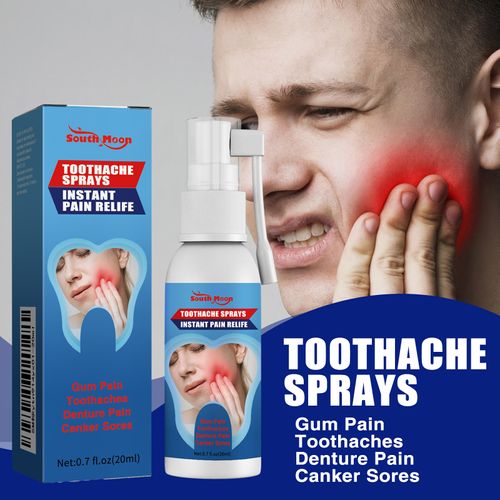 Toothache Relief Spray Swollen Gums Periodontitis Relief Ointment Cavity Removal Antibacterial Medication Oral Care