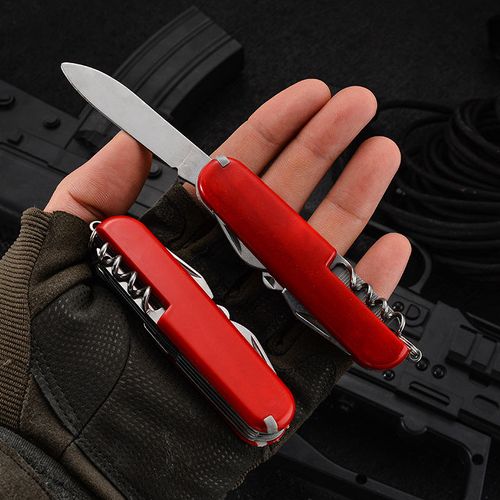 Top Latest Multi Function Survival Knife Set With Keychain Stainless Steel Pocket Knives Kit Portable Knife Pocket Clip