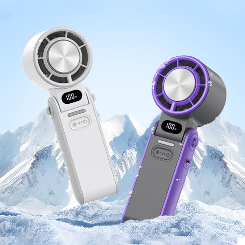 3600 mAh rechargeable fan and cooling hand fan cooler portable electric high speed outdoor mini air cooling turbo fan