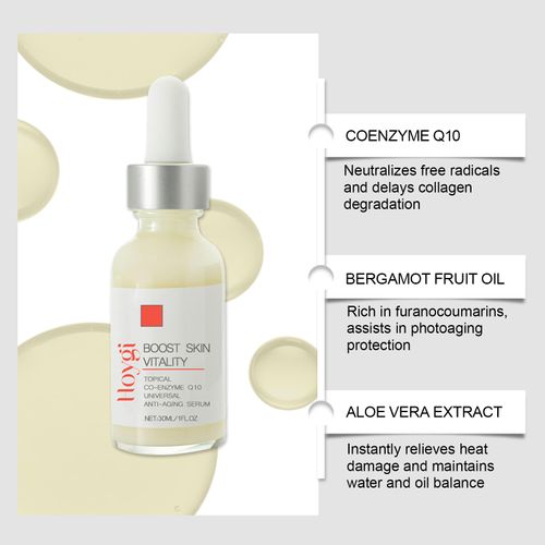 Hoygi Face and Neck Moisturizing Essence Firming Facial Skin Gentle Hydrating Care Elastic Moisturizing Essence