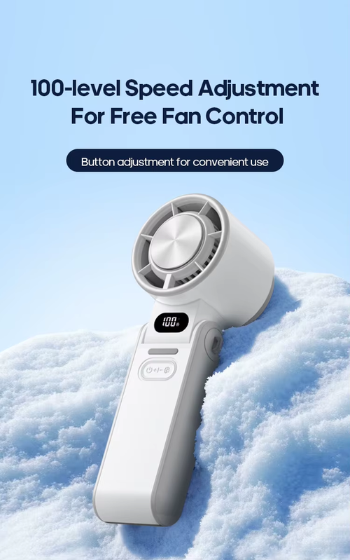 3600 mAh rechargeable fan and cooling hand fan cooler portable electric high speed outdoor mini air cooling turbo fan