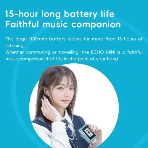 FiiO Snowsky ECHO Mini USB FM Function WAV Lossless Mini HiFi Wireless Bluetooth MP3 Walkman 15 Hours Play Pure Music Player