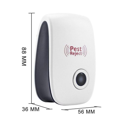 Electronic Ultrasonic Pest Repeller Mosquito and Insect Killer with EU Plug for Indoor Pest Control