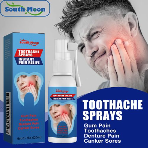 Toothache Relief Spray Swollen Gums Periodontitis Relief Ointment Cavity Removal Antibacterial Medication Oral Care