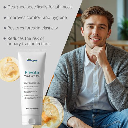 South Moon Men's Care Gel Boosts vitality and nourishes the body Gentle and soothing for skin For external application only