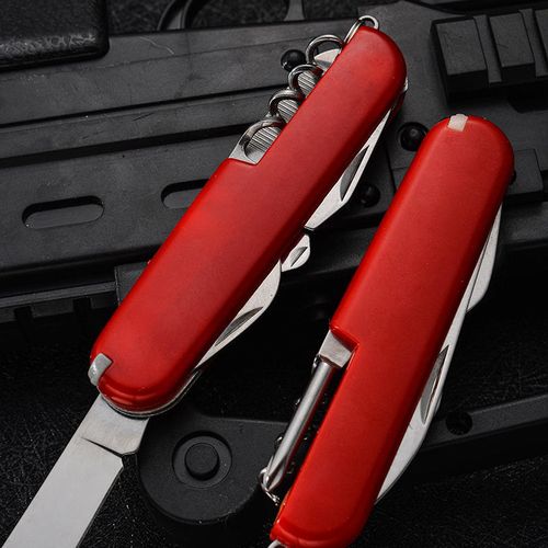 Top Latest Multi Function Survival Knife Set With Keychain Stainless Steel Pocket Knives Kit Portable Knife Pocket Clip