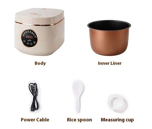 Smart Mini Rice Cooker Multi-Functional Compact Rice Cooker