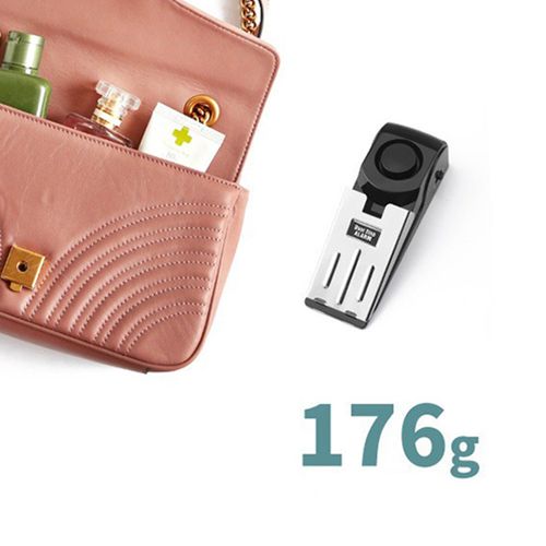Portable 120dB Security Doorstop Alarm Home Travel Wedge Doorstop Alarm Doorstop