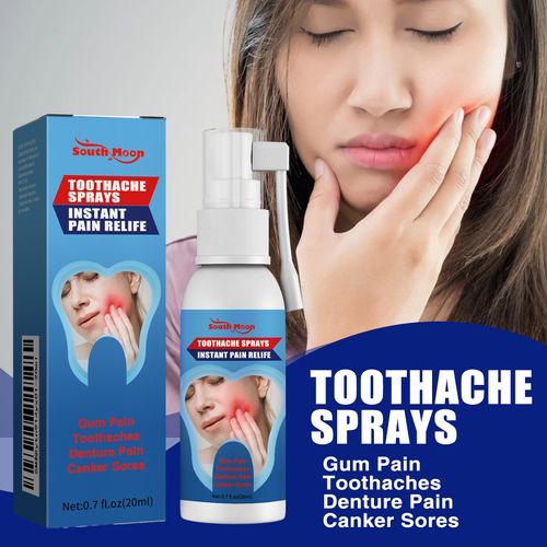 Toothache Relief Spray Swollen Gums Periodontitis Relief Ointment Cavity Removal Antibacterial Medication Oral Care