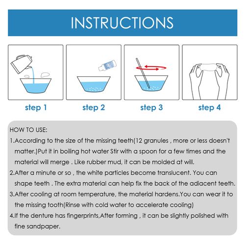 Jaysuing Moldable Dental Filling Paste