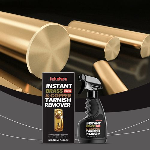 Jakehoe Brass Cleaner Rust Remover Removes rust and water stains, protects brass luster without damaging the surface.