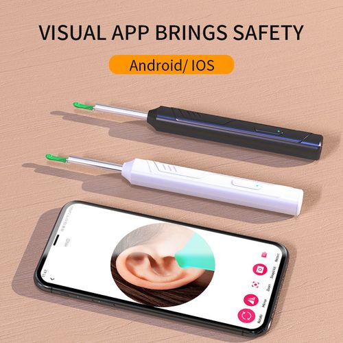 Wireless Visual Ear Cleaner with Camera-Equipped Earwax Removal Tool