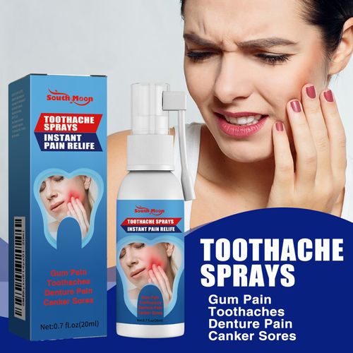 Toothache Relief Spray Swollen Gums Periodontitis Relief Ointment Cavity Removal Antibacterial Medication Oral Care