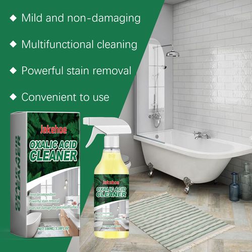Jakehoe Oxalic Acid Cleaner Toilet Bowl Cleaner for Removing Stains and Urine Residue