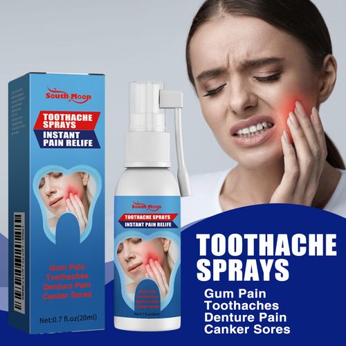 Toothache Relief Spray Swollen Gums Periodontitis Relief Ointment Cavity Removal Antibacterial Medication Oral Care