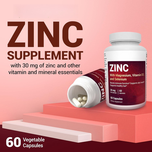 ZICN Trace Minerals Enhanced Complex Capsules