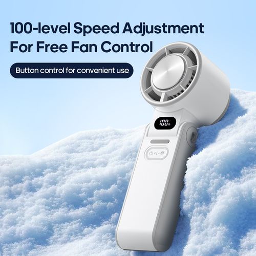 3600 mAh rechargeable fan and cooling hand fan cooler portable electric high speed outdoor mini air cooling turbo fan