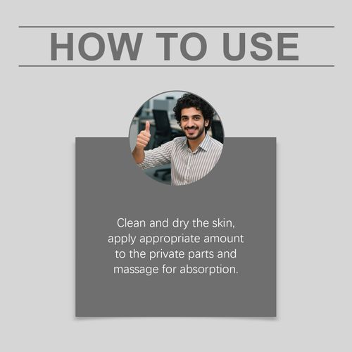 South Moon Men's Care Gel Boosts vitality and nourishes the body Gentle and soothing for skin For external application only