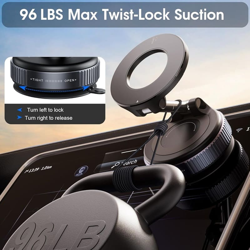 Strong Magnetic Car Phone Holder for MagSafe