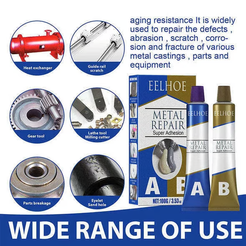 🔥2025 New RYLAI Magic High Temperature Resistant Liquid Metal Welding Filler