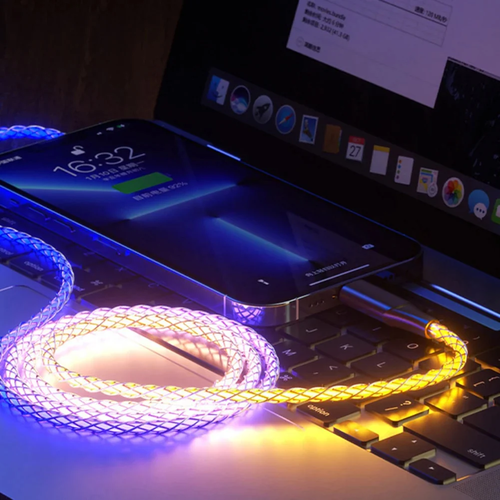 colorful 3 In 1 mobile phone data cable