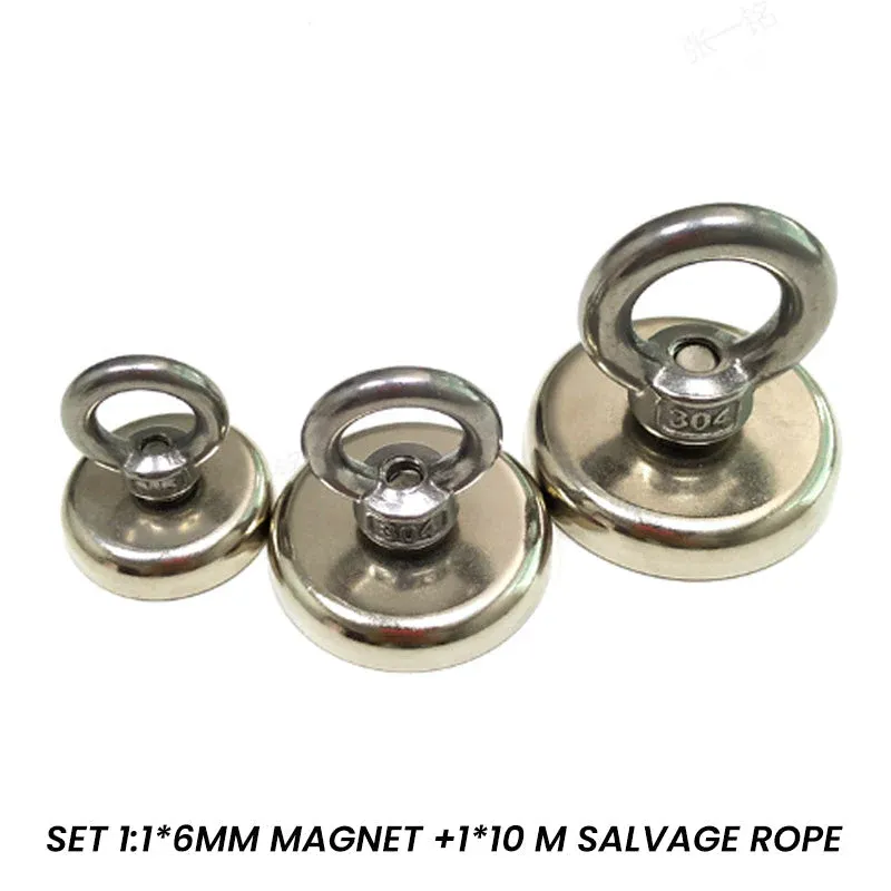 🔥Hot Sale🔥Deep Water Magnetic Salvage Gold, Silver, Treasure, Coin Magnet Set