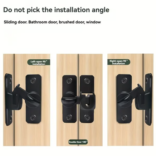 Door Lock Latch（black）