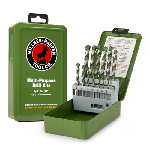 💥LAST DAY SALE💥 13 Piece Multi-Purpose Drill Bit Set（𝐒𝐭𝐞𝐯𝐞 𝐑𝐨𝐬𝐬 𝐑𝐞𝐜𝐨𝐦𝐦𝐞𝐧𝐝）