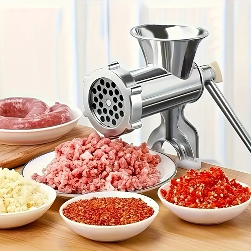 Multi-Function Meat Mincer Large Mincing Meat Machine - Household Enema Hand Mincing Garlic Filling Sausage