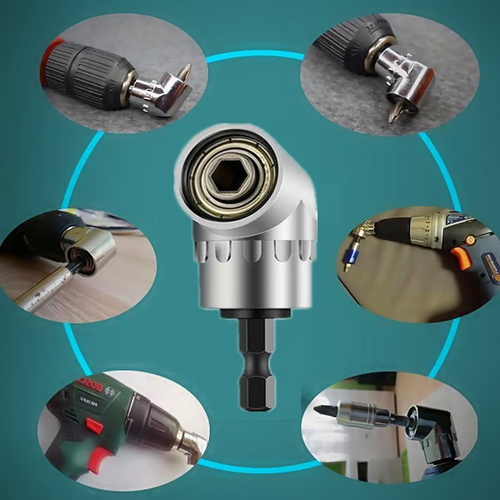 🔥105 Degree Right Angle Drive Drilling（Buy the long one and get the short one for free）