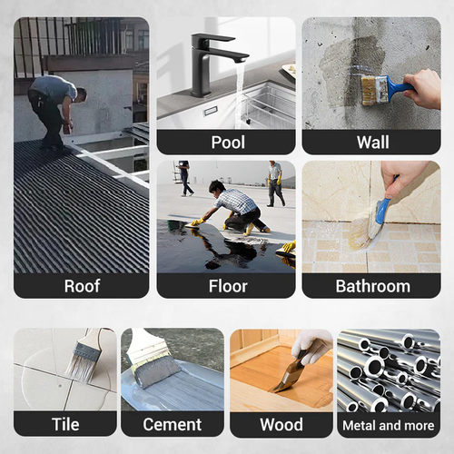 🔥💧🏡Waterproof multi-purpose polyurethane coating,Lasting Protection, Safeguard Every Inch of Your Space!