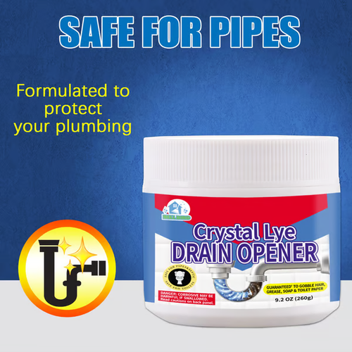 ✨🧼🦠Crystal Lye Drain Opener