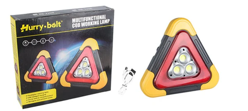 🔥2025 New Arrival🔥3-IN-1 Solar Emergency Triangle Warning Light at the Roadside（Large size: three lights）