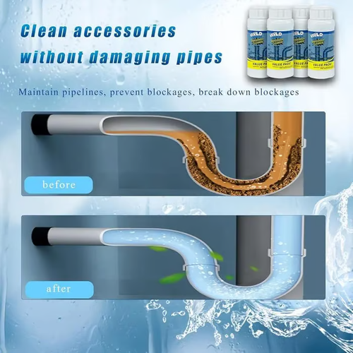🚰 WRLD Tornado Drain Cleaner | Dissolves 200+ Clogs & Kills 99% Bacteria 🔥🔥