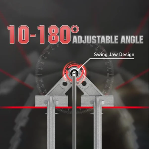 🔧 Versatile Adjustable Tube Clamp – Perfect for Welding & Woodworking! 🔨  ✔ Fits multiple sizes – Works with round, square & rectangular tubes ✔ Strong & stable – Keeps workpieces secure for precise welding or glue-ups ✔ Heavy-duty build – Durable steel construction for long-lasting use ✔ Quick-adjust – Saves time with easy setup & release  Ideal for fabricators, welders, and woodworkers! 🚀