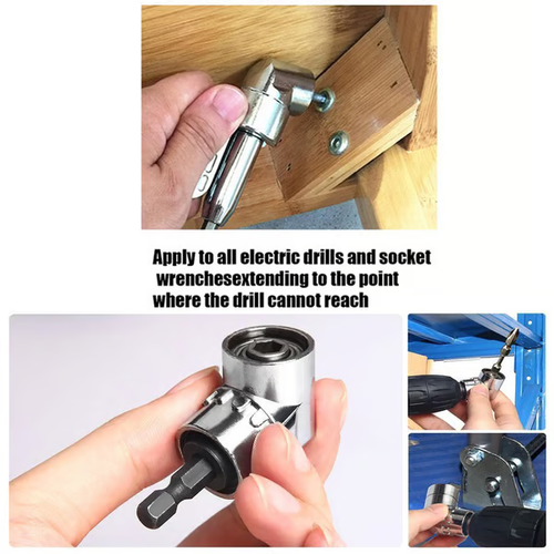 🔥105 Degree Right Angle Drive Drilling（Buy the long one and get the short one for free）
